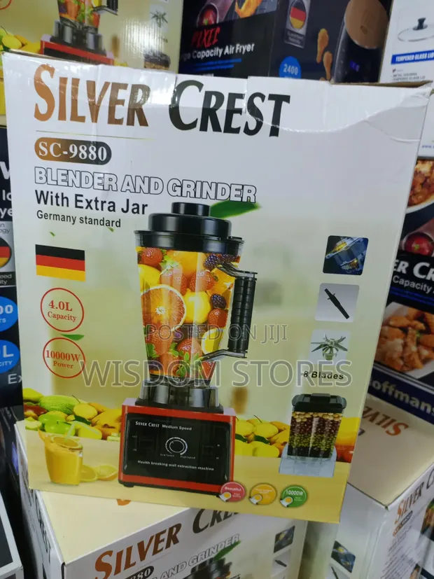 Silver Crest 4.0L Blender with Extra Jar (SC-9009) - 1