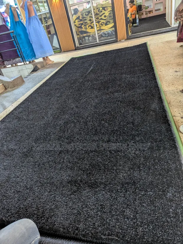 Friendly Blackish Grass Carpet - 1