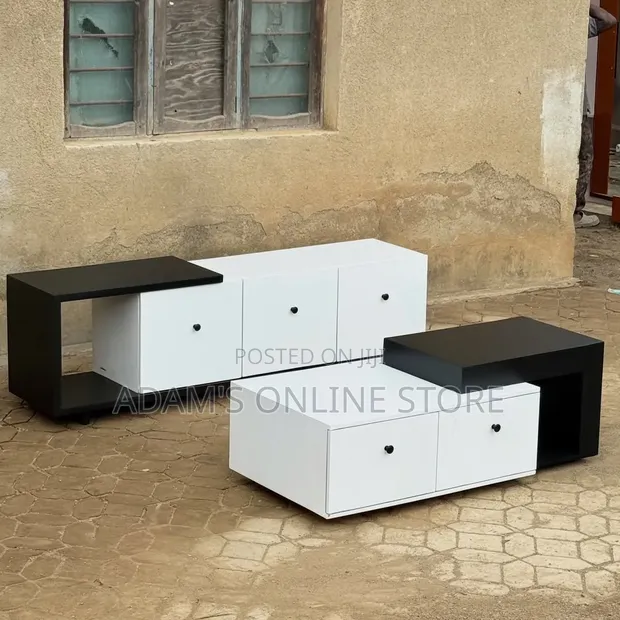 Wood-Mode Center Table / TV Stand Unit - 1