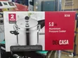 Delcasa 5L Aluminium Pressure Cooker - 1