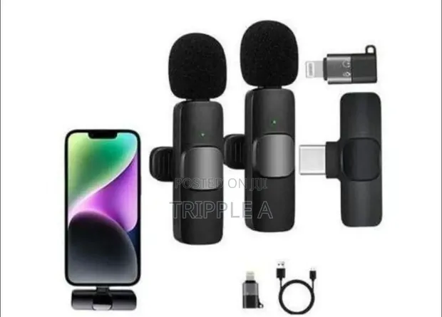 Professional Wireless Lavalier Microphone - 1