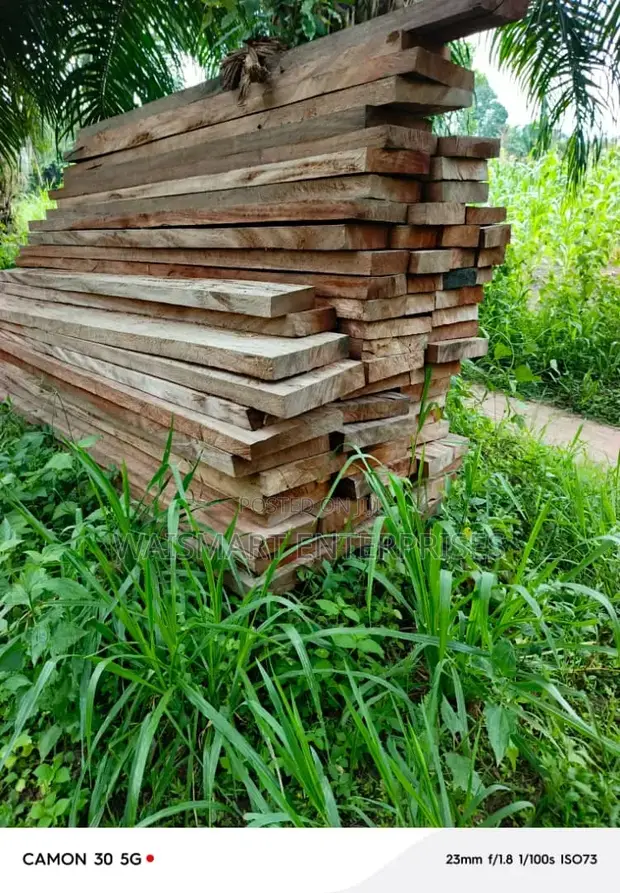 African Mahogany Timber Panels - 1