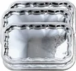 UK Used Maro Megastore Chrome-Plated Serving Trays - 3