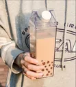 Portable Clear Plastic Disposable Water Bottle - 1