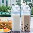 Portable Clear Plastic Disposable Water Bottle - 2