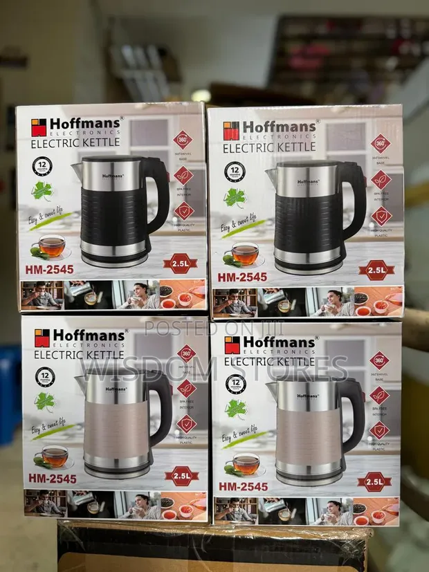 Hoffmans Electric Kettle 2.5L Fast Boiling - 1