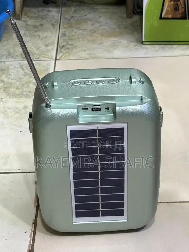 M.C.E McE-338 Solar Wireless Portable Bluetooth Speaker - 1
