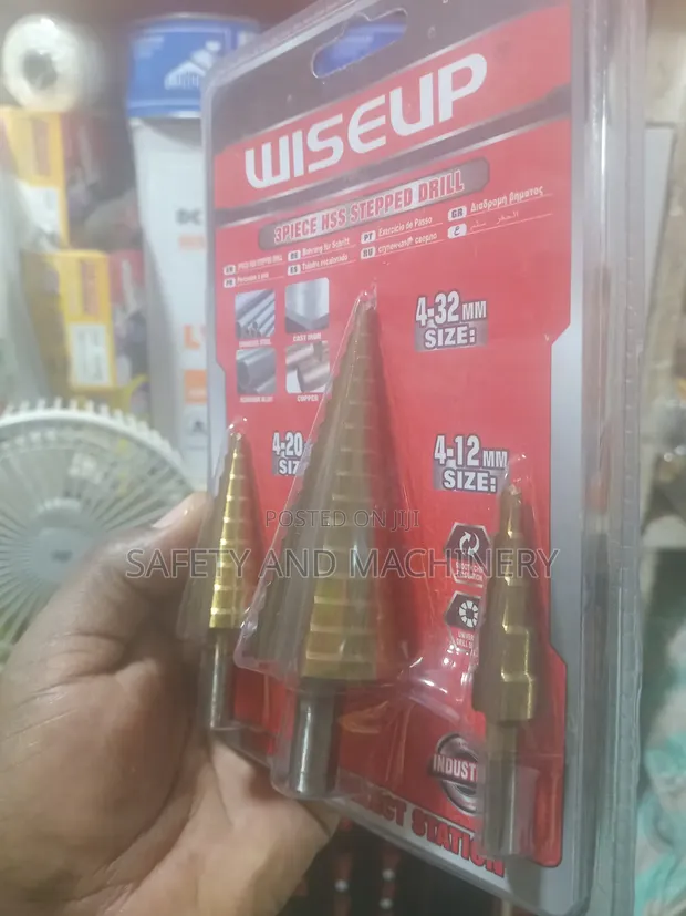 Brand New Metal and Wood Step Drill Bit - 1
