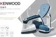 Kenwood 2-in-1 Garment Steamer & Steam Iron (1000W) - 2