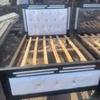 5x6 Bed Frame - Black and White - 2