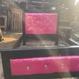 5x6 Bed Frame - Black and Pink - 1