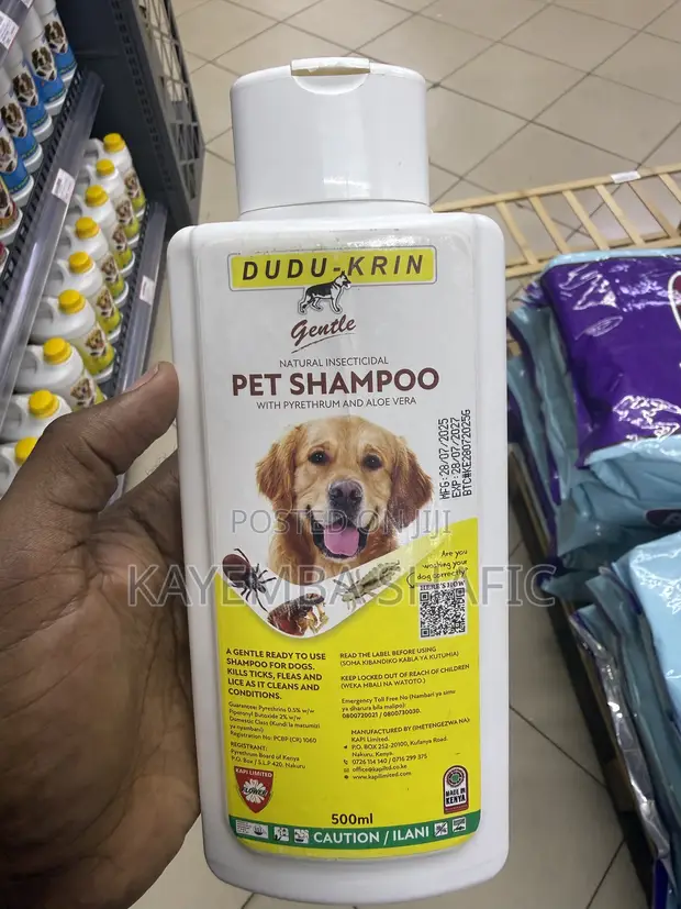 Dudu-Krin Gentle Insecticidal Pet Shampoo - 500ml - 1