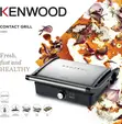 Kenwood 1800W Health Grill Panini Press - 3