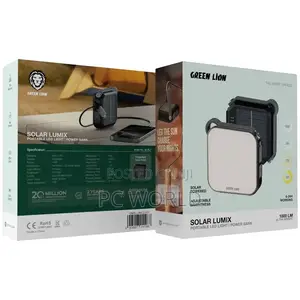 Green Lion Lumix Portable LED Light with 4000mAh Power Bank