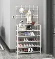 Free-standing 5-Tier Coat and Shoe Rack - 2