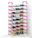8-Tier Multilayer Stackable Shoe Rack - 2