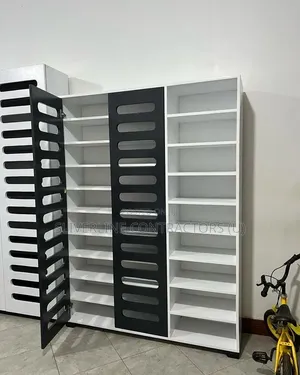 Modern Shoe Rack - Various Colours & Materials