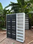 Modern Shoe Rack - Various Colours & Materials - 2