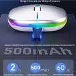 Rechargeable Wireless Mouse with Bluetooth and Receiver - 3