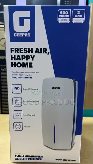 Geepas 2-in-1 Humidifier and Air Purifier (GAP63073UK)
