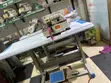 Industrial Overlock Sewing Machine with New Stand - 1