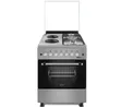 SPJ 60x60 Gas Cooker with Electric Oven & 2 Electric Plates - 2