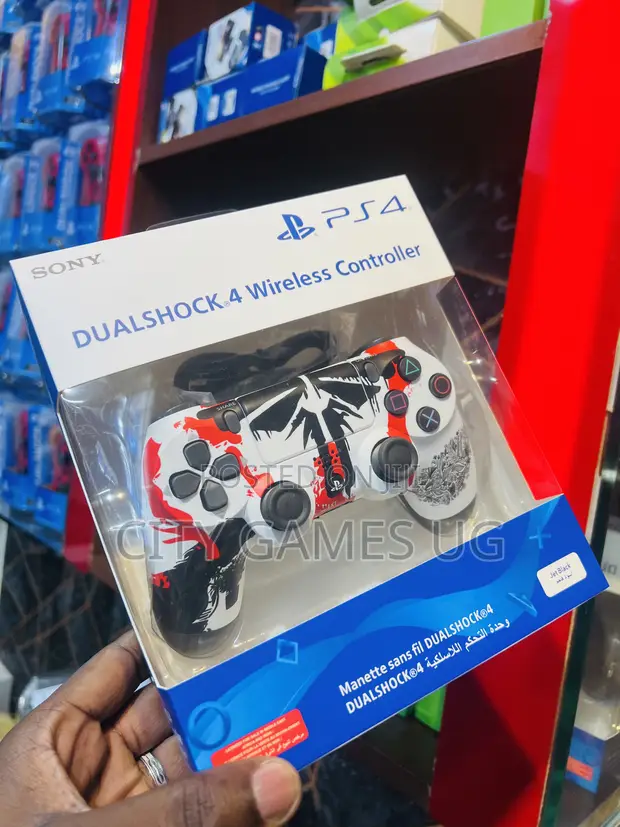 Sony Dualshock 4 Wireless Controller PS4 - Red, White, Black - 1