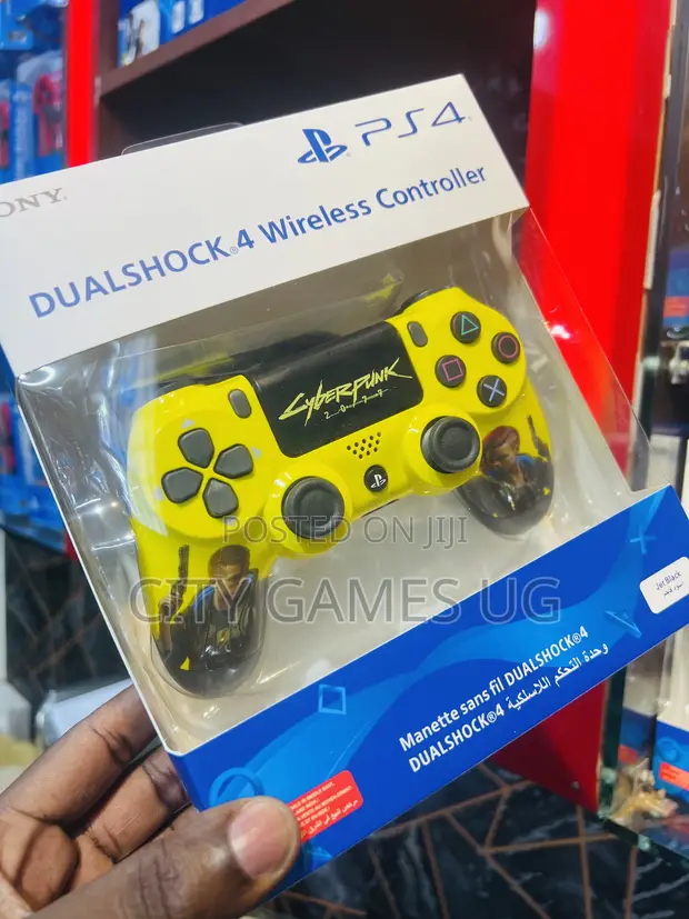 Sony Dualshock 4 Wireless Controller PS4 - Cyberpunk Custom - 1