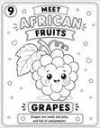 My First African Fruits Coloring Book - 5