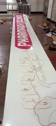 3D and 2D Lighting Signage Design - 3