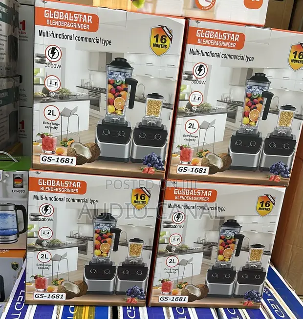 Global Star GS1681 Copper Motor Blender - 1