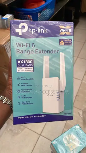 TP-Link RE605X AX1800 Wi-Fi 6 Range Extender