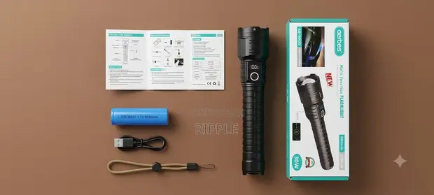 Aerbes AB-SD03 Multifunction 30W Rechargeable LED Torch - 1