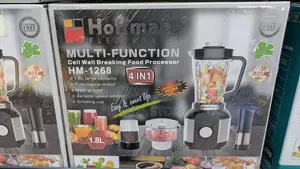 Hoffmans HM-1268 4-in-1 Food Processor/Blender 1.8L