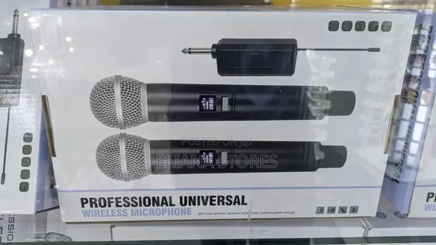 Professional Universal Dual Wireless Microphone System - 1