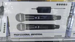 Professional Universal Dual Wireless Microphone System