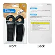 Black Rubber Door Stoppers (2 Pack) - 1