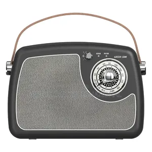 Green Lion Retro Radio Speaker - Cream