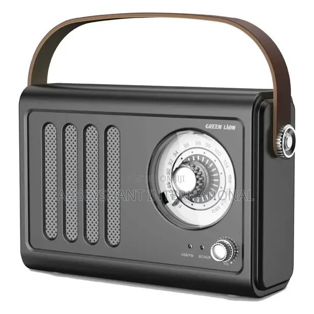 Green Lion Vintage Radio Speaker - 1