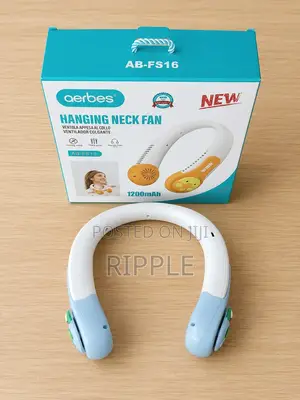 AERBES AB-FS16 Rechargeable Hanging Neck Fan