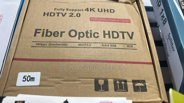 HDMI Fiber Optic Cable - 50m, 4K UHD - 1