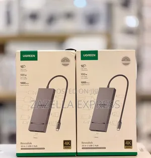 Ugreen Revodok 10-in-1 USB-C Hub Docking Station Dual Monitor 4K@60Hz