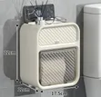 Toilet Paper Holder with Shelf and Drawer - 2