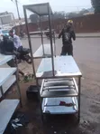 Stainless Steel Working Table with Shelves - 4