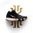 Genuine Nike Kyrie 4 'Pitch Blue' Basketball Sneakers - 1