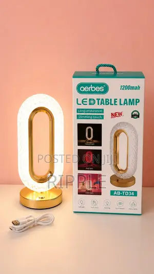 Rechargeable Crystal Bedside Lamp Aerbes AB-TD34