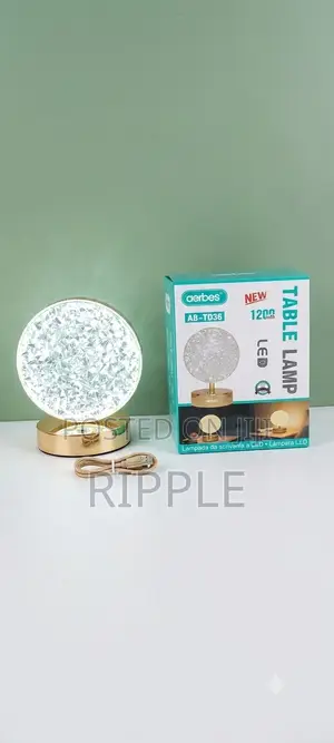 AERBES AB-TD36 Rechargeable Crystal LED Table Lamp