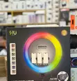 HU 22-inch Premium Ring Light with 3 Phone Stands & Dual USB Ports - 2