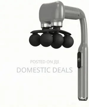 6-Node Head Fascia Massage Gun - Type-C Charging