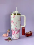 Floral Print Quencher H2.0 Insulated Tumbler (40 oz) - 3